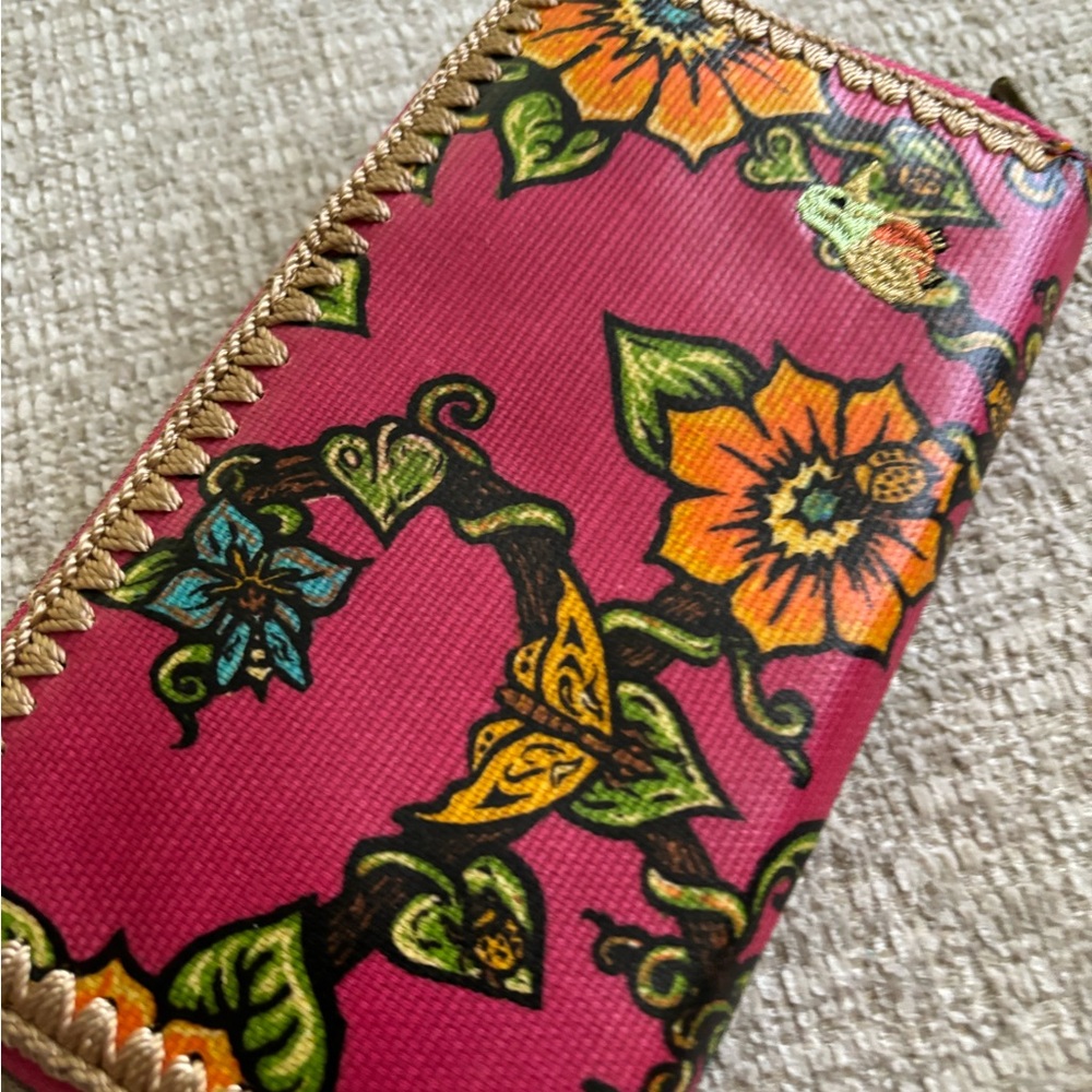 Well loved Saks wallet
